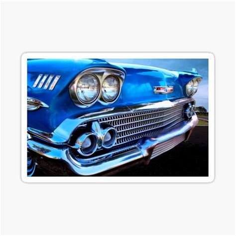 Chevrolet Impala Grille Sticker For Sale By Burtney Redbubble