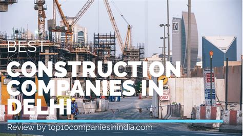 Top 10 Construction Companies In Delhi Best Of 2020 YouTube