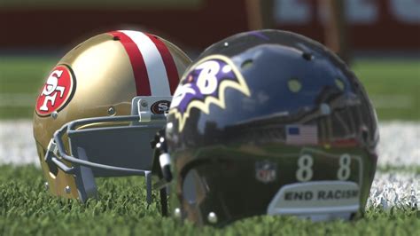 Madden Nfl 21 Baltimore Ravens Vs San Francisco 49ers Madden 22