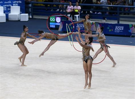 En Valencia 2023 conjunto nacional de gimnasia rítmica busca plaza