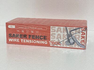 Saker Fence Wire Tensioning Tool Includes 40 Pcs Stainless Steel