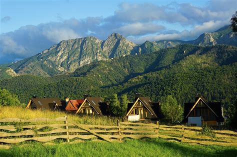 Zdjęcia Kościelisko Tatry Widok Na Giewont Polska