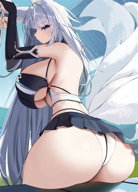 Rule 34 Absurdres Animal Ear Fluff Animal Ears Ass Azur Lane Back