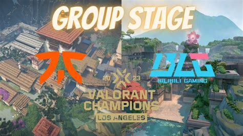 Fnatic Vs BLG Group Stage VALORANT Champions 2023 YouTube