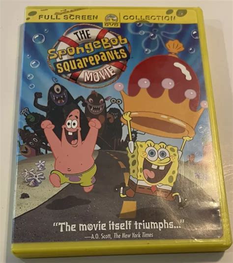 THE SPONGEBOB SQUAREPANTS Movie DVD 3 96 PicClick UK