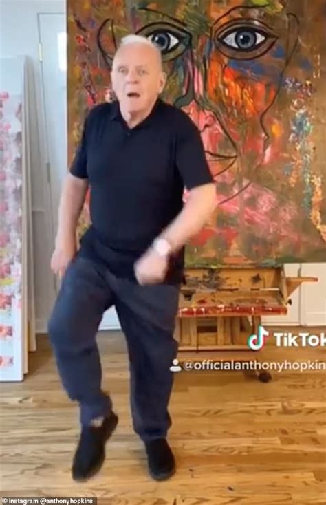 Anthony Hopkins 82 Dances To Drake In Tiktok Challenge Daily Mail