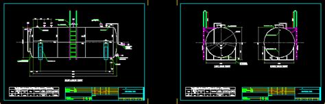 Tank 30m3 Dwg Block For Autocad • Designs Cad 45 Off