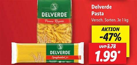 Delverde Pasta Angebot bei Lidl - 1Prospekte.de