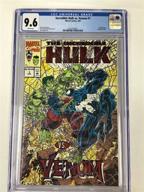 Incredible Hulk Vs Venom 1994 CGC 9 6 KEY ISSUE Comic Books