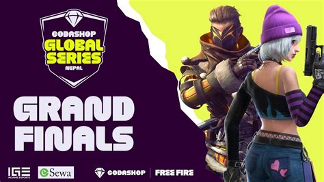 Grand Finals Codashop Global Series Nepal Aug Free Fire Youtube