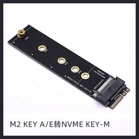 M.2 A+E KEY Slot To M.2 NVME Adapter Card NGFF To KEY-M Expansion Card ...