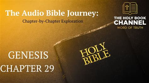 The Audio Bible Journey Genesis Chapter 29 Youtube