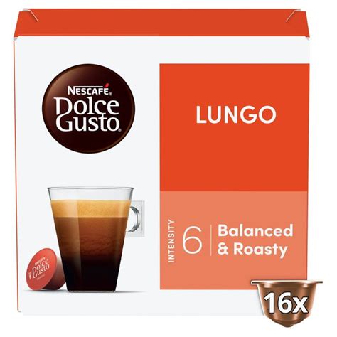 Nescafe Dolce Gusto Caffe Lungo Pods 16 Per Pack From Ocado