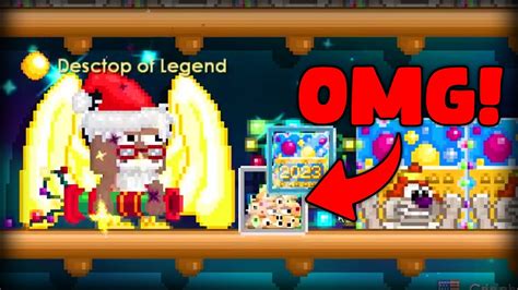 Opening Winterfest Calendars In Growtopia Super Lucky YouTube