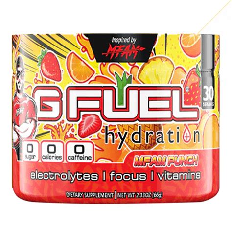 G Fuel - Hydration Tub - MFAM PUNCH