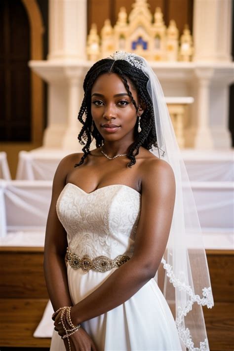 Wedding Waist Shot African AI Porn