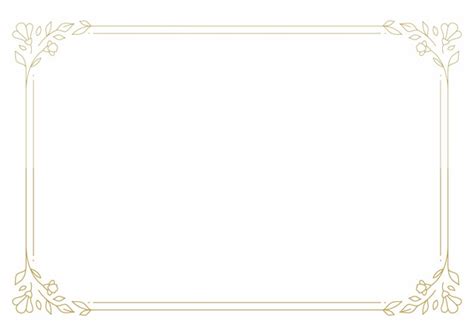 Elegant Border Clipart Stunning Decorative Frames For Your Designs