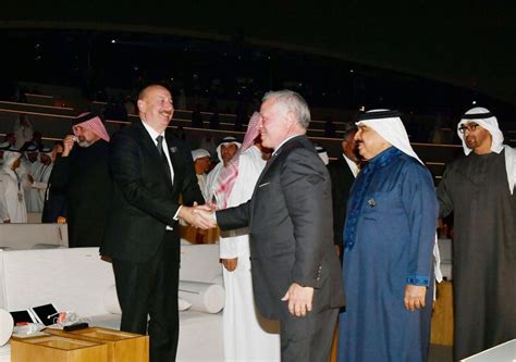 President Ilham Aliyev Attends Event On UAE National Day In Dubai PHOTOS