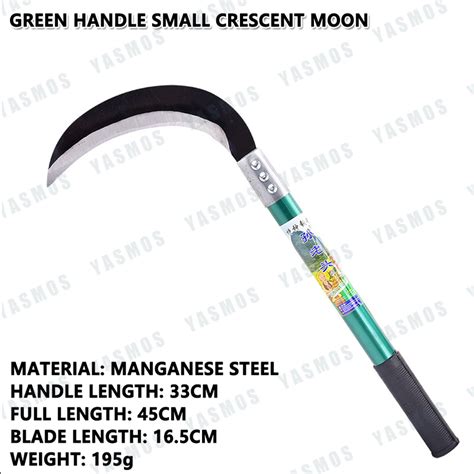 Cm Cm Multi Purpose Garden Sickle Heavy Duty Karet Grass Cutter