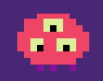 Ретро-красный монстр | Doodle Jump Wiki | Fandom