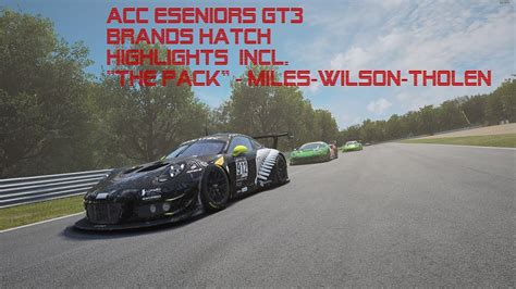 Eseniors Acc Gt Warmup Highlights Brands Hatch Youtube