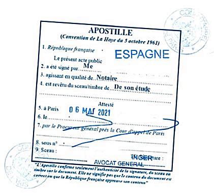 Qu est ce qu une apostille Chassaint Cerclé Notaires Paris 18 9