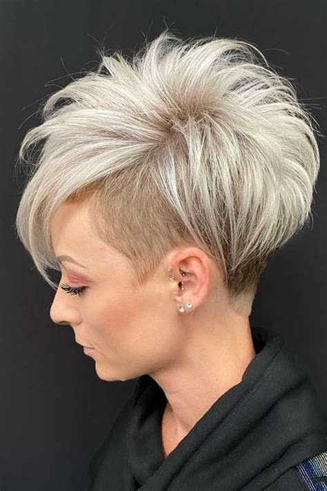 Stunning Undercut Pixie Cut For Thick Hair