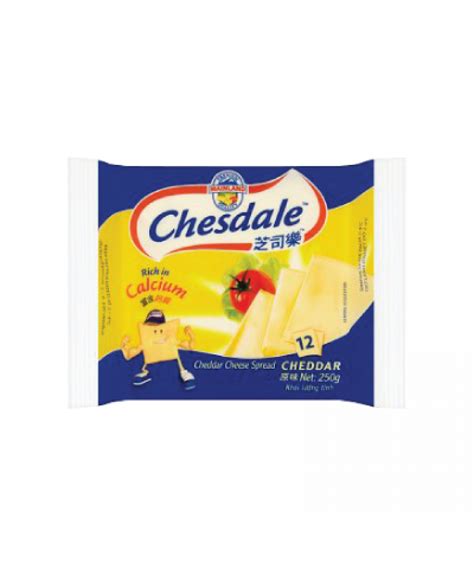 Chesdale Cheese 12s 250g