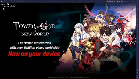 How To Play Tower Of God New World On Pc With Bluestacks