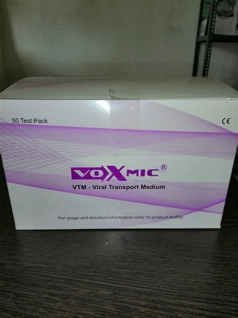 Voxmic Viral Transport Media VTM Kit With Swab Stick At Rs 18 Piece