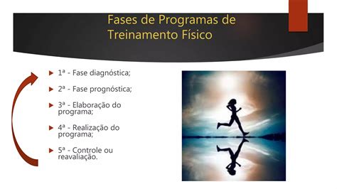 Fases do Programa de Treinamento Físico Personalizado PPT