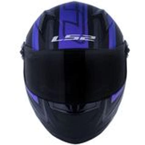 Capacete Ls2 Ff358 Sigma Preto Roxo Fosco Capacetes De Moto