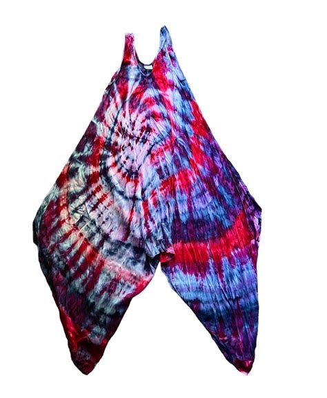 S Dharma Tie Dyed Diamond Dresssleevelesshandmade Etsy Uk