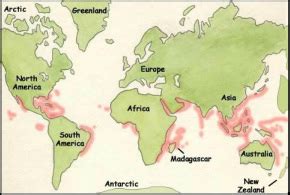 Location - coral reefs