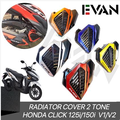 Tone Radiator Cover For Honda Click I I V V Made In Thailand