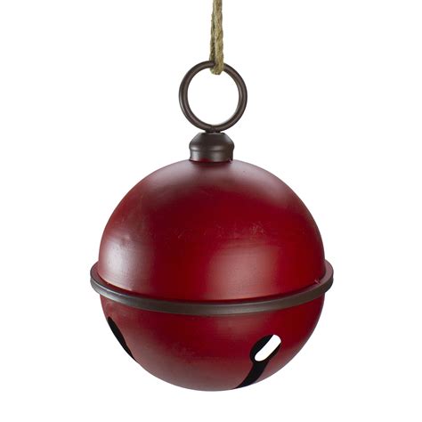 Red And Bronze Vintage Inspired Christmas Sleigh Bell Walmart