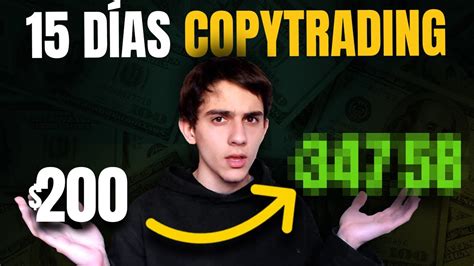 D As Haciendo Copy Trading Resultados Reales Youtube