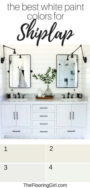 The Best White Paint Colors For Shiplap - The Flooring Girl