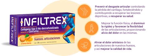 Infiltrex Col Geno Suplemento Para Huesos Y Articulaciones X