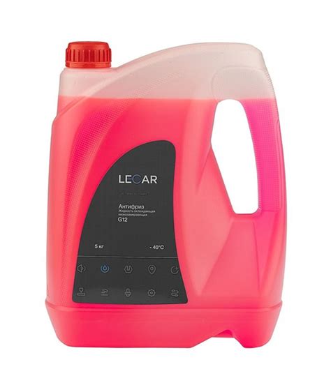 Антифриз Lecar G12 5 кг красный купить по выгодной цене в интернет ...