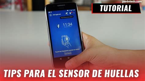 Lo Que Puedes Hacer Con El Sensor De Huellas De Un Smartphone Youtube