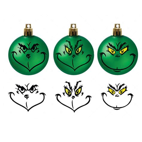 Grinch Svg Bundle Png Pdf Grinch Face Svg Christmas Svg Inspire