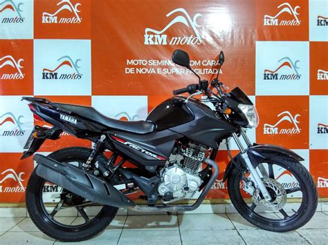 Kmmotos Factor 125 I Preta 2018 1 KM Motos Sua Loja De Motos Semi Novas