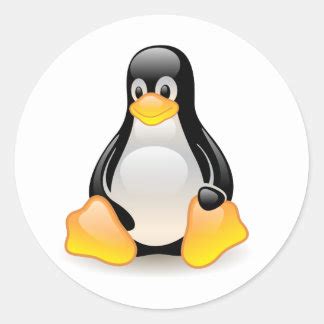 Linux Penguin Stickers | Zazzle