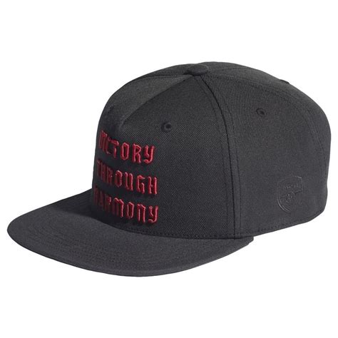 Arsenal Caps Snapback Sort Rød unisportstore no