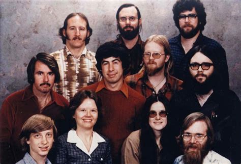 Iconic Staff Portrait From Microsoft S Early Days Albuquerque