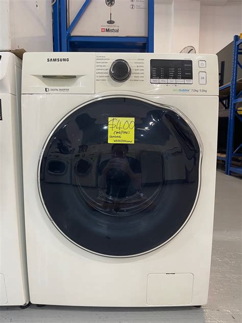 Samsung 7kg 5kg Frontload Combo Washing Machine Dryer Model