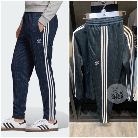 Kk♦️ Adidas Originals Tartan Bb Track Pants 愛迪達 格紋 長褲 Ed6136 蝦皮購物