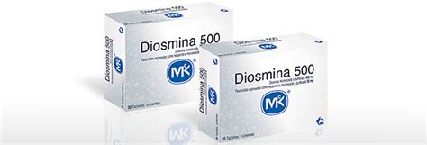 Diosmina Mk® Vademécum De Medicamentos Mk