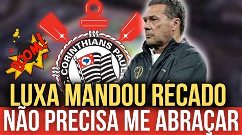 BOMBA LUXEMBURGO MANDA RECADO A TORCIDA DO CORINTHIANS NOTÍCIAS DO